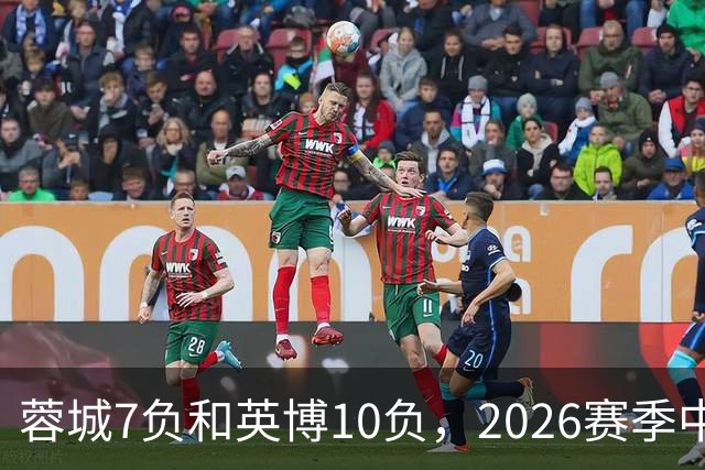 蓉城7负&英博10负，2026赛季中超冠军将创造冠军负场数纪录